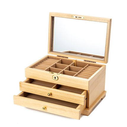 Portagioie In Legno Con Specchio