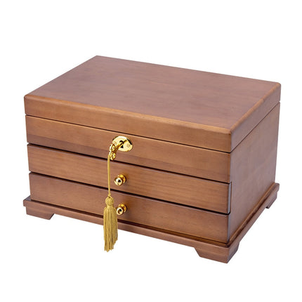 Portagioie In Legno Con Specchio