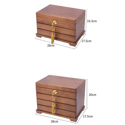 Portagioie In Legno Con Specchio