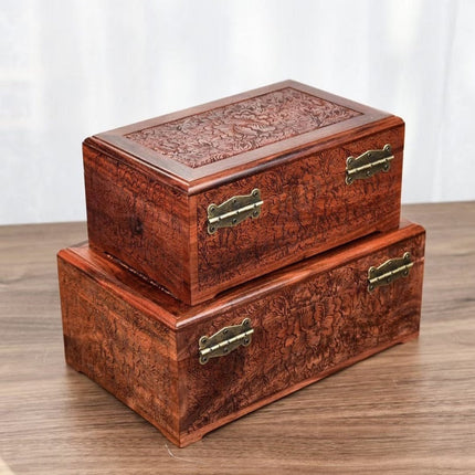 Portagioie In Legno Intarsiato