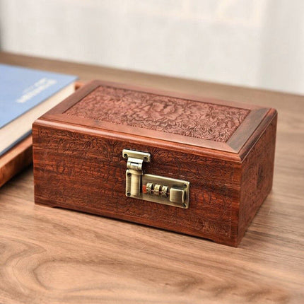 Portagioie In Legno Intarsiato