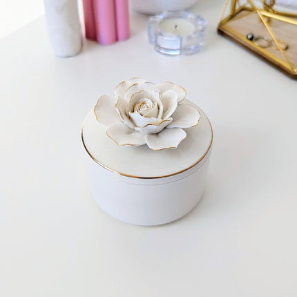 Portagioie Ceramica Bianca