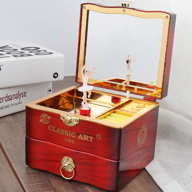 Portagioie In Legno Con Carillon