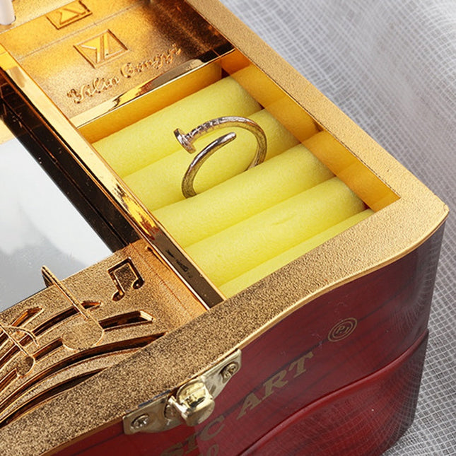 Portagioie In Legno Con Carillon
