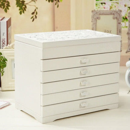 Portagioie In Legno Bianco