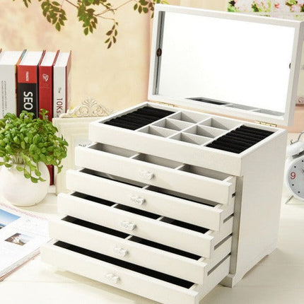 Portagioie In Legno Bianco