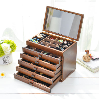 Portagioie In Legno Bianco
