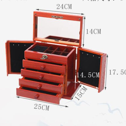 Cassettiera Portagioie Legno