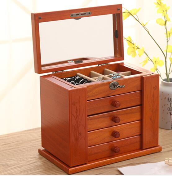 Cassettiera Portagioie Legno