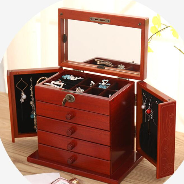 Cassettiera Portagioie Legno